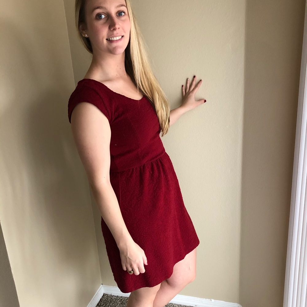 Red/Maroon Dress